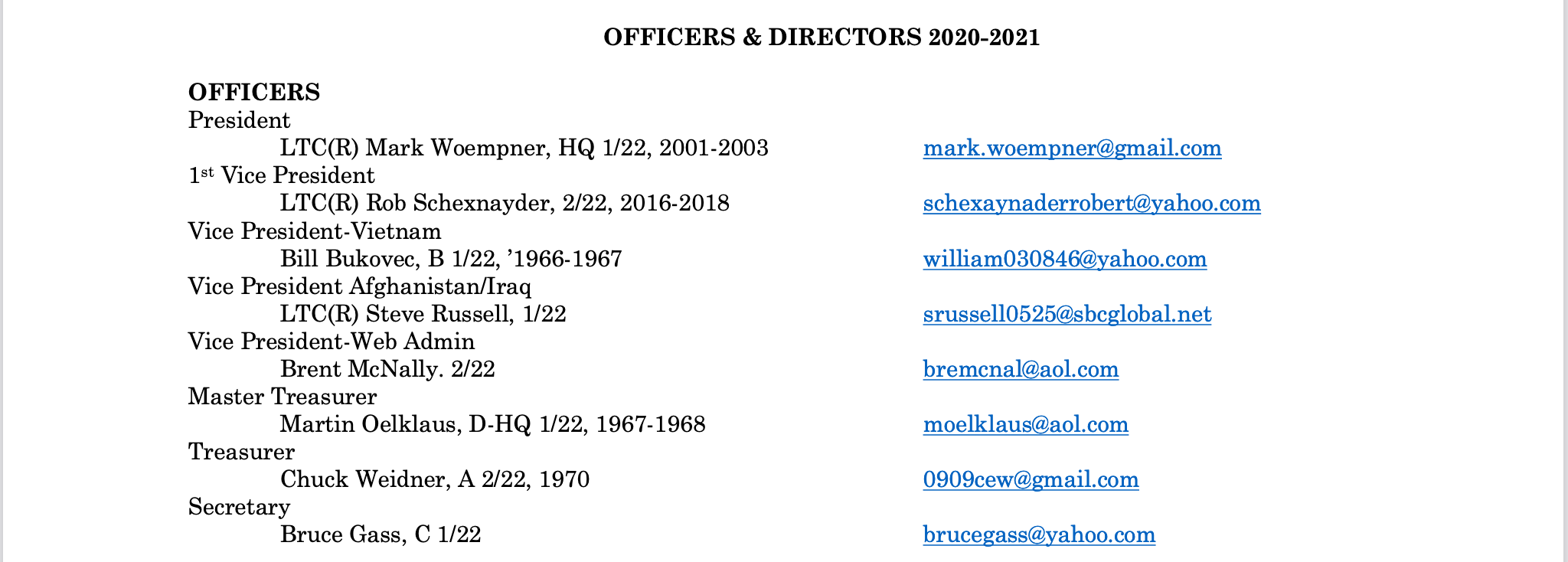 Officers